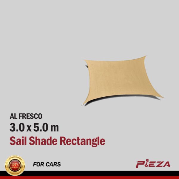 AL FRESCO Sail Shade Rectangle 30 x 50 m - Image 3