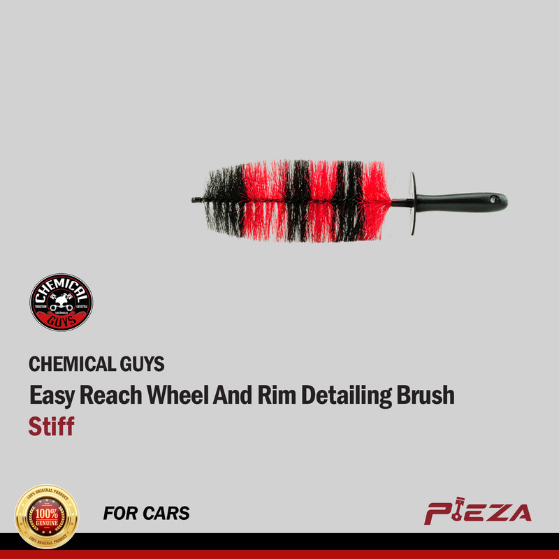 CHEMICAL GUYS Easy Reach Wheel And Rim Detailing Brush