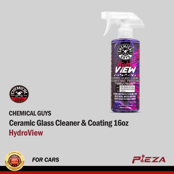 CHEMICAL GUYS HydroView Ceramic Glass Cleaner & Coating 16oz