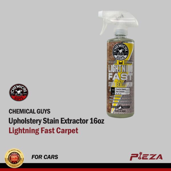 CHEMICAL GUYS Lightning Fast Carpet & Upholstery Stain Extractor 16oz