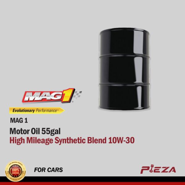 MAG 1 High Mileage Synthetic Blend 10W-30 Motor Oil 55 Gallons