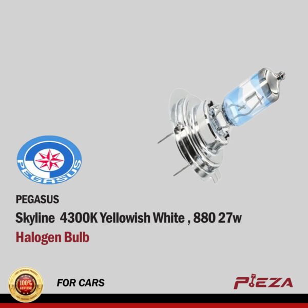 PEGASUS Skyline  4300K Yellowish White , 880 27w Halogen Bulb