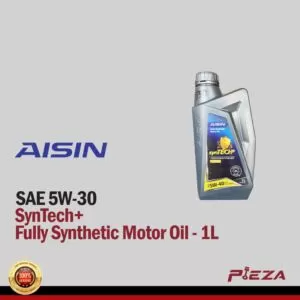 AISIN SynTech+ Fully Synthetic Motor Oil SAE 5W-40 SN Plus For Gas and Diesel - 1L