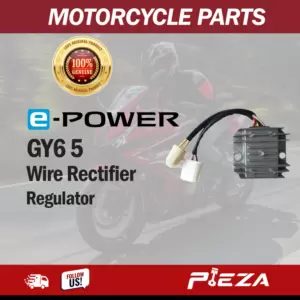 E-POWER GY6 5 Wire Rectifier Regulator