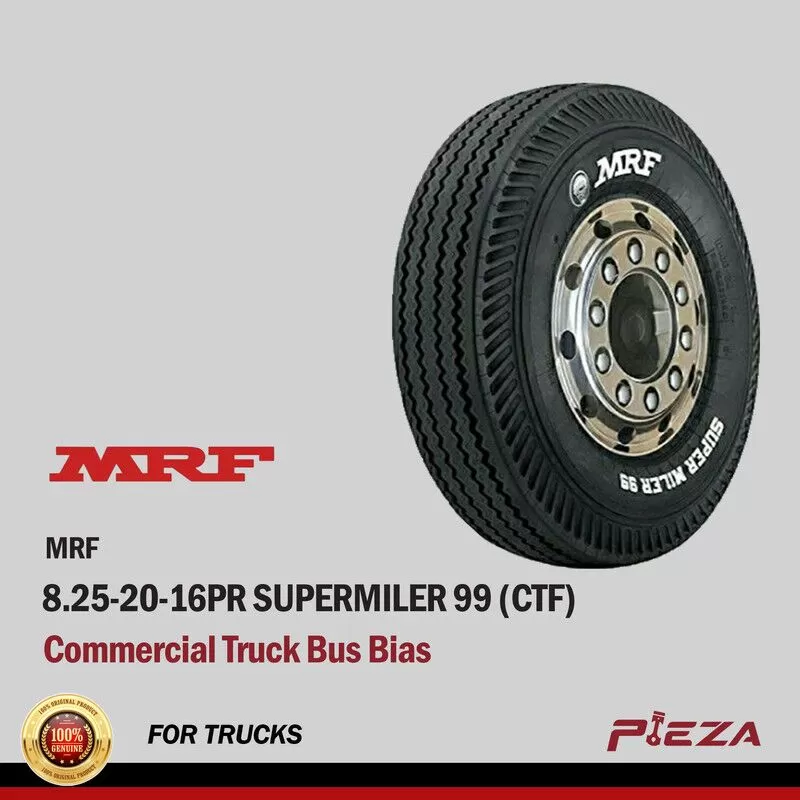 MRF Commercial Truck Bus Bias 8.25-20-16PR Supermiler 99 (CTF)