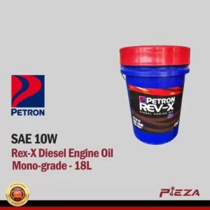 PETRON Rex-X Diesel Engine Oil SAE 10W Mono-grade - 18L