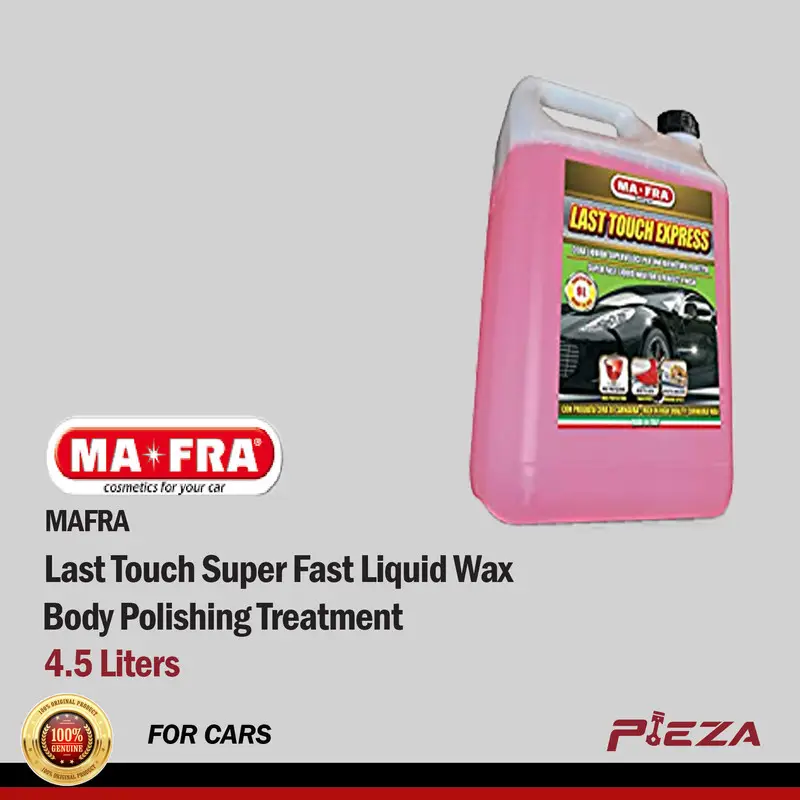 MAFRA Last Touch Super Fast Liquid Wax Body Polishing Treatment 4.5 Liters