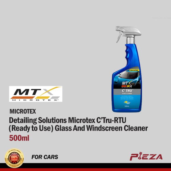 MICROTEX Detailing Solutions Microtex C'Tru - RTU(Ready to Use) Glasss and Windscreen Cleaner 500ml