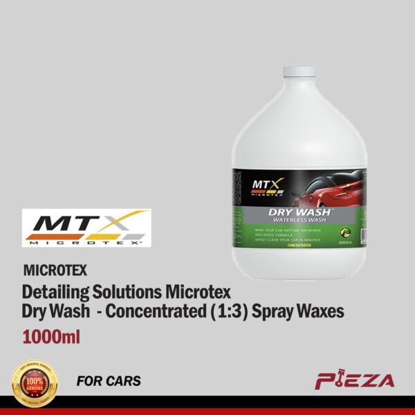 MICROTEX Detailing Solutions Microtex Dry Wash - Concentrated (1:3) Spray Waxes 1000ml