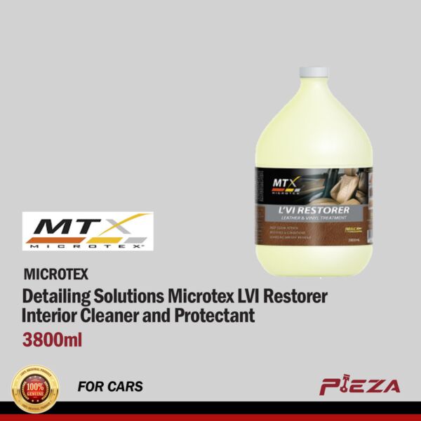 MICROTEX Detailing Solutions Microtex LVI Restorer Interior Cleaner and Protectant 3800ml