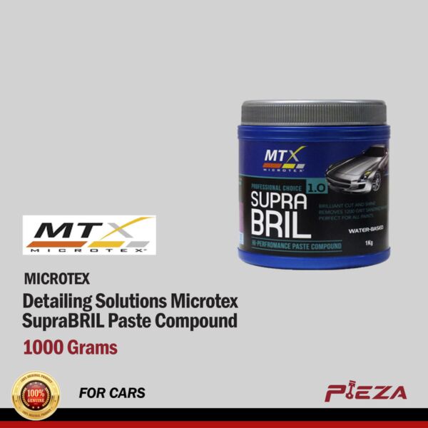 MICROTEX Detailing Solutions Microtex SupraBRIL Paste Compound 1000 Grams