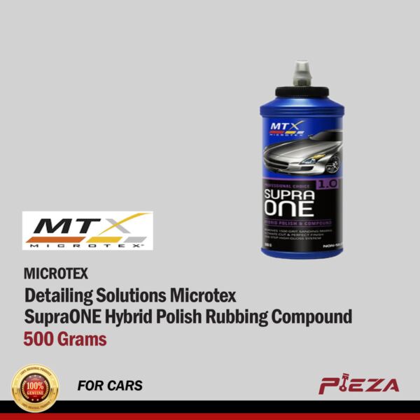 MICROTEX Detailing Solutions Microtex SupraONE Hybrid Polish Rubbing Compound 500 Grams