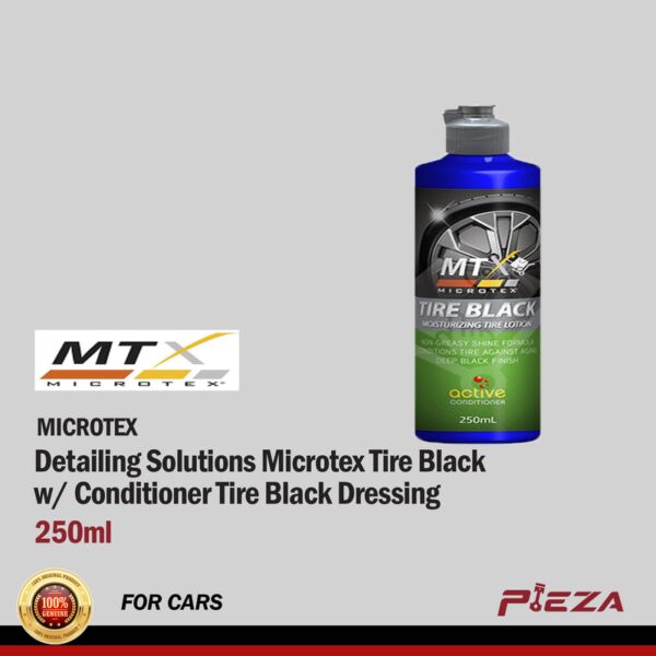 MICROTEX Detailing Solutions Microtex Tire Black w/ Conditioner Tire Black Dressing 250ml