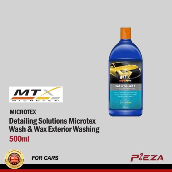 MICROTEX Detailing Solutions Microtex Wash & Wax 500ml Exterior Washing 500ml