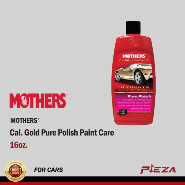 MOTHERS Cal. Gold Pure Polish Paint Care16oz.