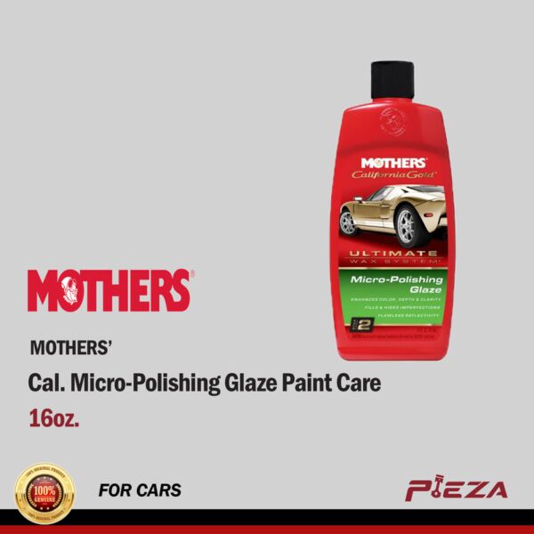 MOTHERS Cal. Micro-Polishing Glaze Paint Care 16oz.