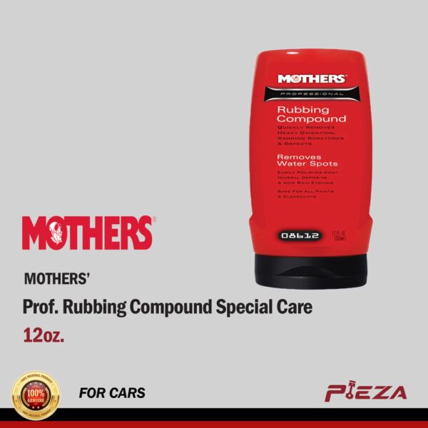 MOTHERS Prof. Rubbing Compound Special Care 12oz.