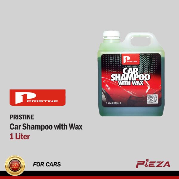 PRISTINE Car Shampoo with Wax 1 Liter