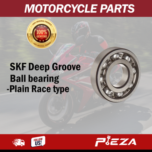 SKF Deep Groove Ball Bearing - Plain Race Type