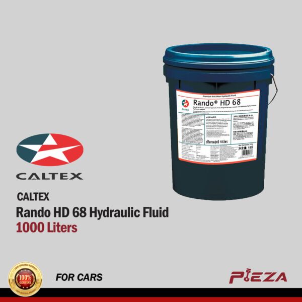 CALTEX Rando HD 68 Hydraulic Fluid 1000 Liters