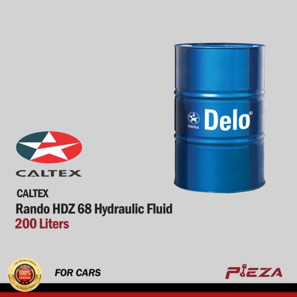 CALTEX Rando HDZ 68 Hydraulic Fluid 200 Liters