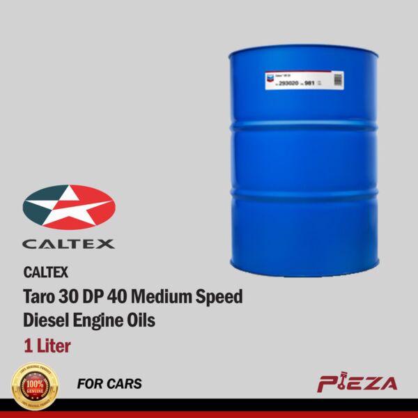 CALTEX Taro 30 DP 40 Medium Speed Diesel Engine Oils 1 Liter