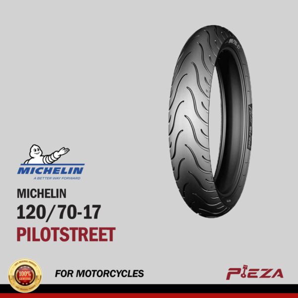 MICHELIN Pilot Street Motorcycle Tires 120/70-17