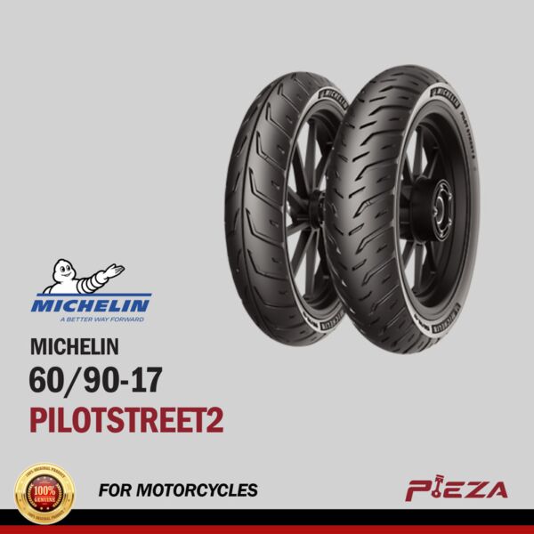 MICHELIN Pilot Street 2 Motorcycle Tires 60/90-17