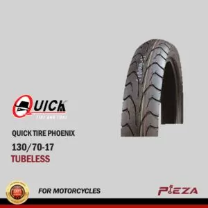 QUICK TIRE Phoenix TL Motorcycle Tires 130/70-17