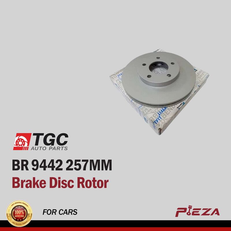 BENDIX BR 9442 257MM 36064 Brake Disc Rotor
