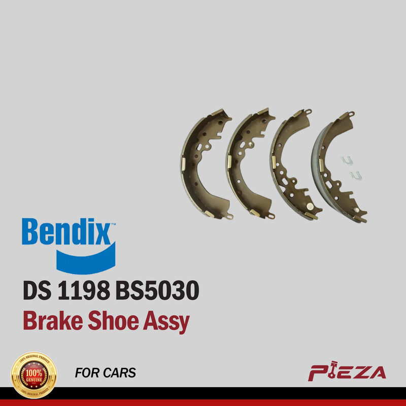 BENDIX DS 1198 BS5030 Brake Shoe Assy - Pieza Automotive PH