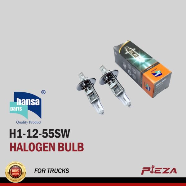 HANSA H1-12-55SW SUPER WHITE HALOGEN BULB