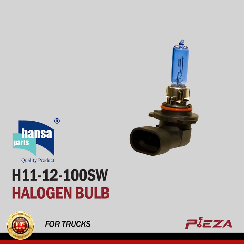 HANSA H11-12-100SW SUPER WHITE HALOGEN BULB