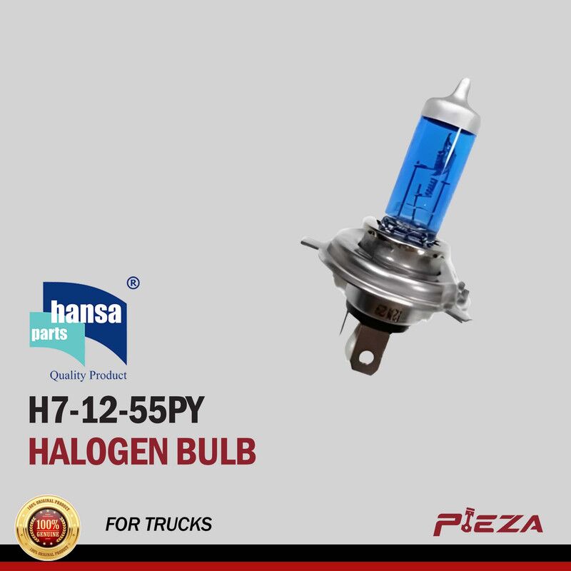 HANSA H7-12-55PY PURE YELLOW HALOGEN BULB