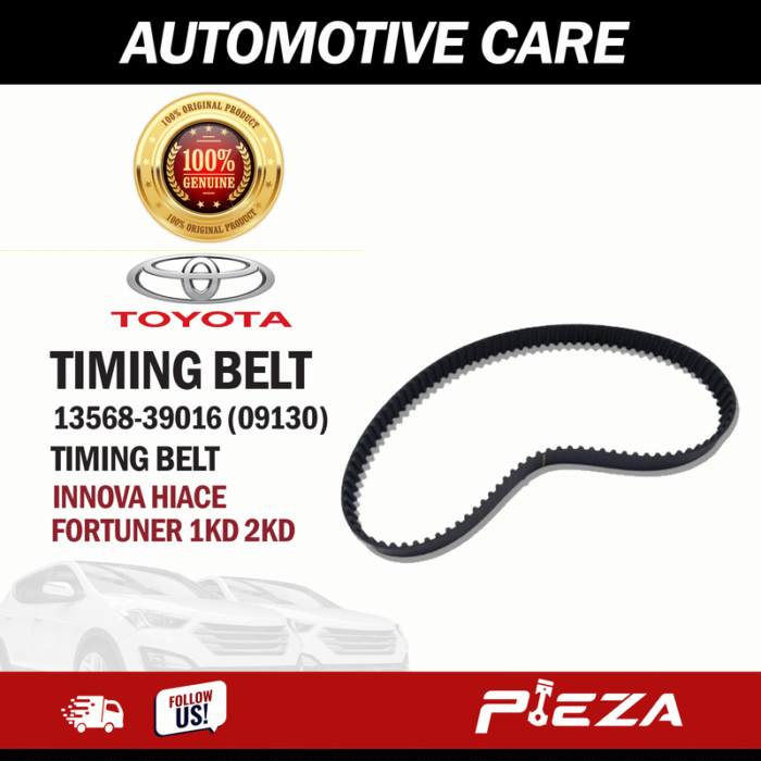 1356839016 (09130) INNOVA, HIACE, FORTUNER 1KD, 2KD TIMING BELT