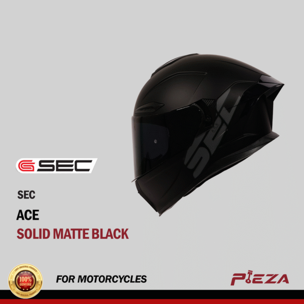 SEC ACE SOLID MATTE BLACK