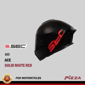 SEC ACE SOLID MATTE RED