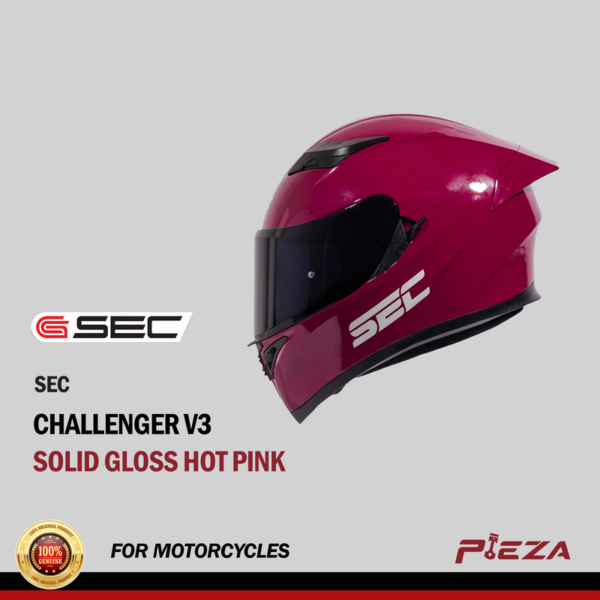 SEC CHALLENGER V3 SOLID GLOSS HOT PINK