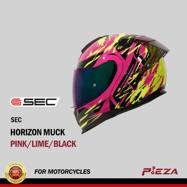 SEC HORIZON MUCK PINK/LIME/BLACK