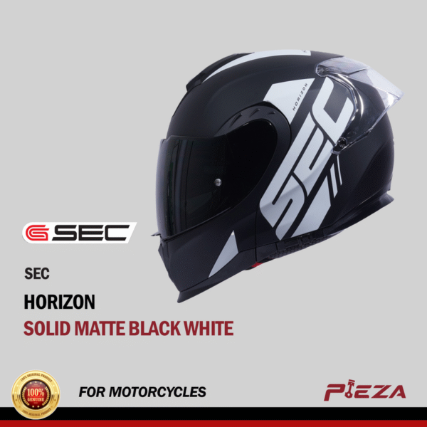 SEC HORIZON MATTE BLACK WHITE