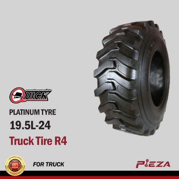 PLATINUM Truck Tire TYRE R4 19.5L-24