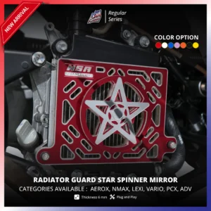 NSA COVER RADIATOR SPINER STAR MIRROR