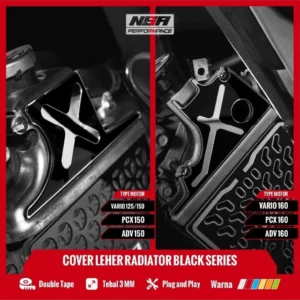 NSA Radiator NECK COVER BLACK SERIES